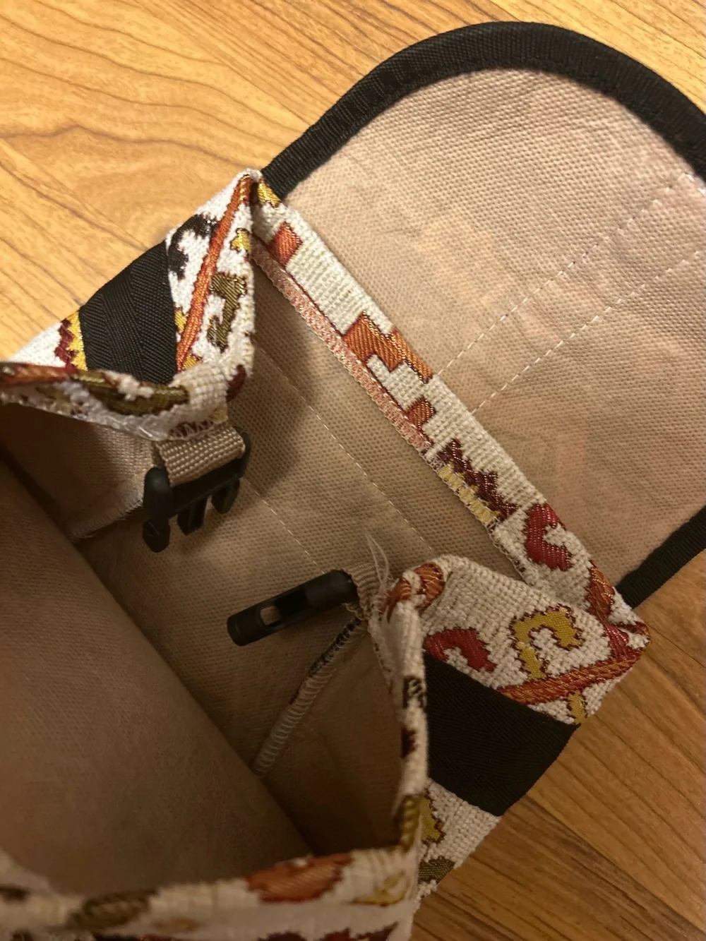 Aztec Woven Patterned Women’s Backpack — Made in Greece